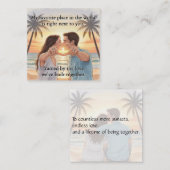 Flat Note Card Notitiekaartje (Voorkant / Achterkant)