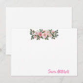 Flat Note Card Notitiekaartje (Voorkant / Achterkant)