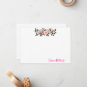 Flat Note Card Notitiekaartje (Voorkant / Achterkant in situ)