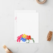 flat  Note Cards Notitiekaartje (Voorkant / Achterkant in situ)