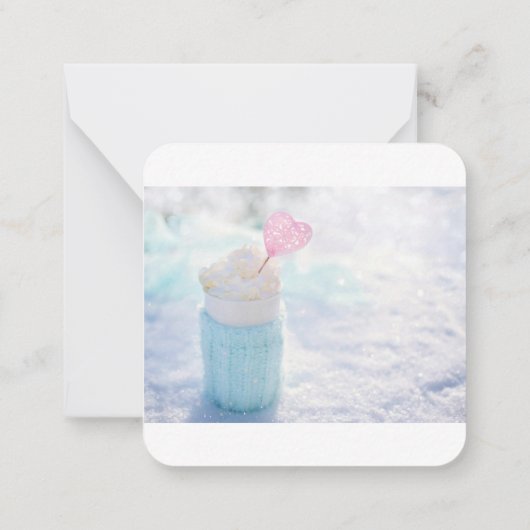 Flat Note-kaart Notitiekaartje (Achterkant)