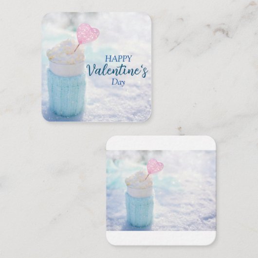 Flat Note-kaart Notitiekaartje (Voorkant / Achterkant)