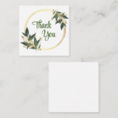 Flat Note-kaart Notitiekaartje (Voorkant / Achterkant)