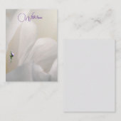 Flat Note-kaart Notitiekaartje (Voorkant / Achterkant)