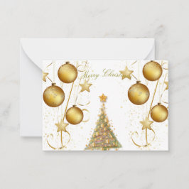 Flat Note-kaart Notitiekaartje