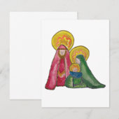 Flat Note-kaart Notitiekaartje (Voorkant / Achterkant)