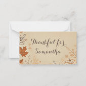 Flat Note-kaart Notitiekaartje (Voorkant)