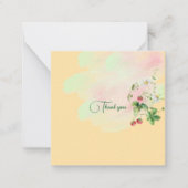 Flat Note-kaart Notitiekaartje (Voorkant)