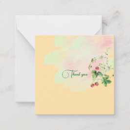 Flat Note-kaart Notitiekaartje