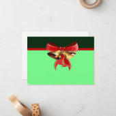 Flat Note-kaart Notitiekaartje (Voorkant / Achterkant in situ)