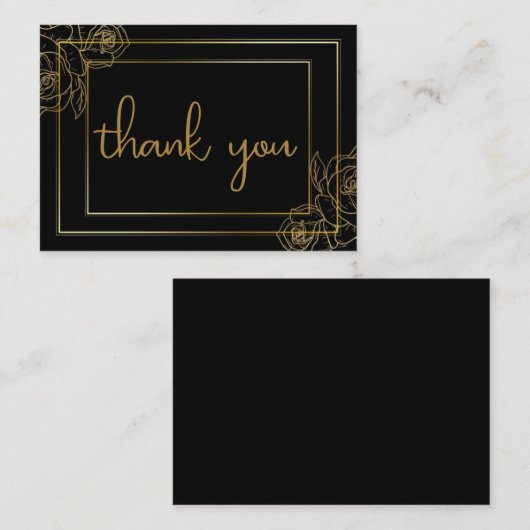 Flat Note-kaart Notitiekaartje (Voorkant / Achterkant)