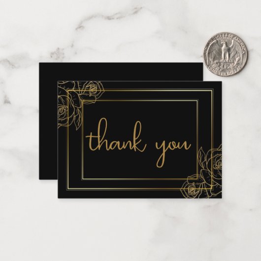 Flat Note-kaart Notitiekaartje (Voorkant / Achterkant in situ)