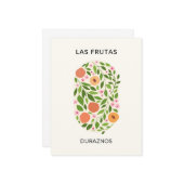 Flat Note-kaart Notitiekaartje (Voorkant / Achterkant in situ)