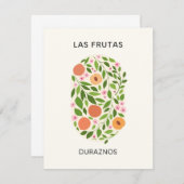 Flat Note-kaart Notitiekaartje (Voorkant / Achterkant)