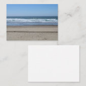 Flat Note-kaart Notitiekaartje (Voorkant / Achterkant)