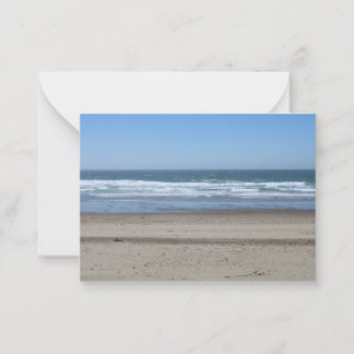 Flat Note-kaart Notitiekaartje