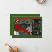 Flat Note-kaart Notitiekaartje (Voorkant / Achterkant in situ)