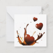 Flat Note-kaart Notitiekaartje (Voorkant)