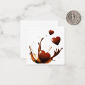 Flat Note-kaart Notitiekaartje (Voorkant / Achterkant in situ)