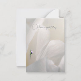 Flat Note-kaart Notitiekaartje