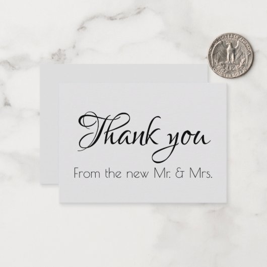 Flat Note-kaart Notitiekaartje (Voorkant / Achterkant in situ)