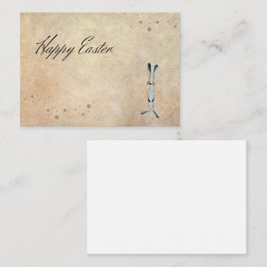 Flat Note-kaart Notitiekaartje (Voorkant / Achterkant)