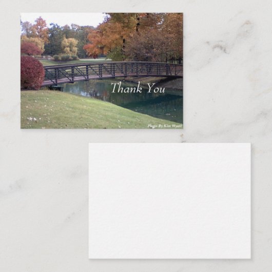 Flat Note-kaart Notitiekaartje (Voorkant / Achterkant)