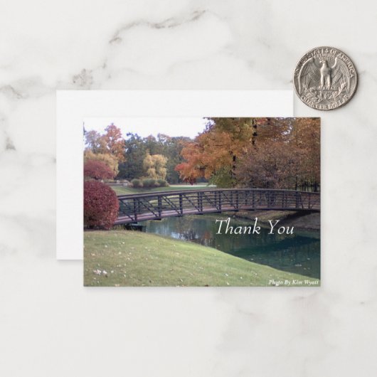 Flat Note-kaart Notitiekaartje (Voorkant / Achterkant in situ)