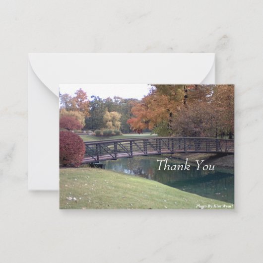 Flat Note-kaart Notitiekaartje (Voorkant)