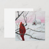 Flat Note-kaart Notitiekaartje (Voorkant / Achterkant)