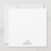 Flat Note-kaart Notitiekaartje (Achterkant)