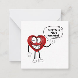 Flat Note-kaart Notitiekaartje