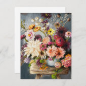 Flat Note-kaart Notitiekaartje (Voorkant / Achterkant)