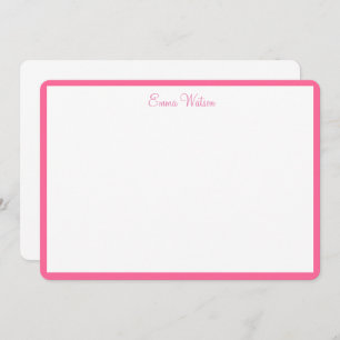 Flat Note-kaart Notitiekaartje