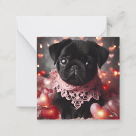 Flat Note-kaart Notitiekaartje