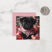 Flat Note-kaart Notitiekaartje (Voorkant / Achterkant in situ)