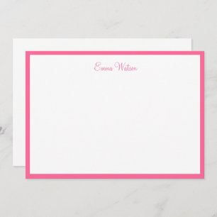 Flat Note-kaart Notitiekaartje