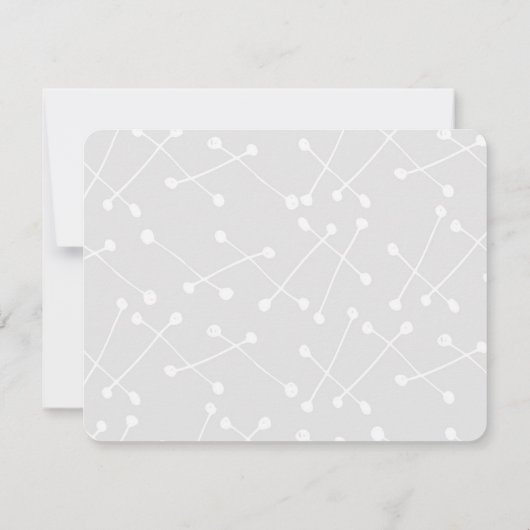 Flat Note-kaart Notitiekaartje (Achterkant)