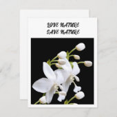 Flat Note Kaart - omgevingsgerelateerde aankondigi Notitiekaartje (Voorkant / Achterkant)