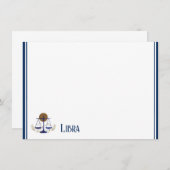 Flat Note Kaart-Weegblad Notitiekaartje (Voorkant / Achterkant)