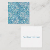 FLAT NOTE-KAART: WILLIAM MORRIS: MARIGOLD NOTITIEKAARTJE (Voorkant / Achterkant)