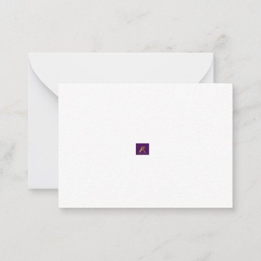 flat note Thanksgiving Kaart Notitiekaartje (Achterkant)