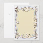 flat notecard notitiekaartje (Voorkant / Achterkant)