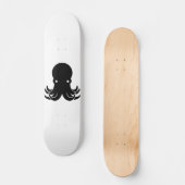 Flat Octopus Persoonlijk Skateboard (Voorkant)