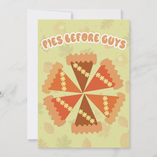 Flat one - sided card bedankkaart (Voorkant)