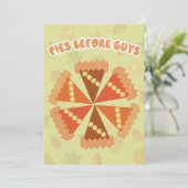 Flat one - sided card bedankkaart (Staand voorkant)