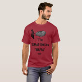 Flat Pet maffia | Viral meme T-shirt" T-shirt (Voorkant volledig)