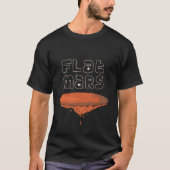 Flat planeet-mars grappige Pullover Hoodie (Voorkant)