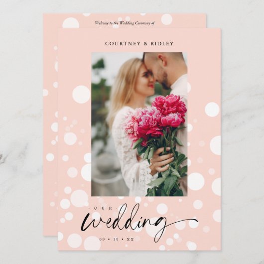 Flat Program Programmakaart (Voorkant / Achterkant)