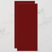 Flat-programma Programmakaart (Voorkant / Achterkant)